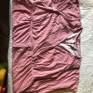 Motherhood maternity nursing and delivery gown